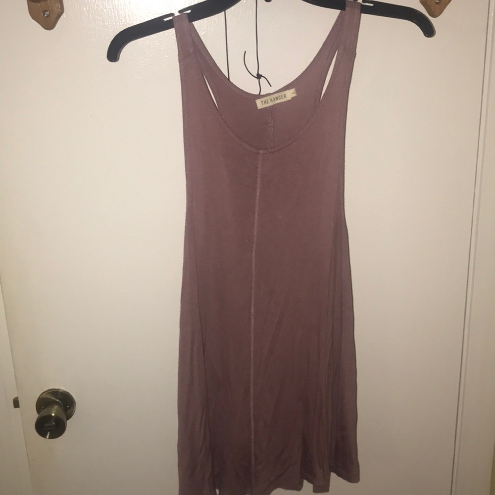 Flowy racerback tank